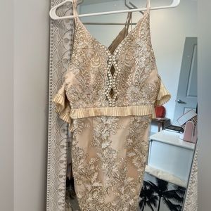 Two Sisters Cleopatra Dress in Gold